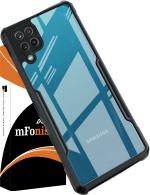 mFoniscie Samsung Galaxy F22, Samsung Galaxy A22 4G, Samsung Galaxy M32, Samsung Galaxy M32 4G Black Polycarbonate Mobile Back Cover