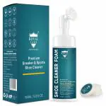 ROYAL CARE PROFESSIONAL PREMIUM SILICONE FOAM CLEANER KIT for Shoe |SFOAM 150 ML + SHINE SPONGE | Works on Leather, Whites, Nubuck, Golf Shoes, Basketball Shoes, Boots, Sandals