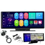 SRS ABSOLUTE 4G DashCam Full Set WiFi MicroSD GPS 24h Live Remote Park Monitor Low Light Night Vision Bluetooth Car DVR (2 Channel S13Ultra 10.3