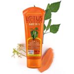 Lotus Herbals SafeSun 3in1 Matte look daily sunscreen|Tinted Sunscreen| SPF 40 PA+++|Dermatologically tested|Mallow, Hops|Paraben free, tinted, no white cast, matte finish|All skin types| 75 g