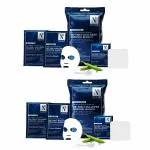 NutriGlow Advanced Organics De Tan & Dullness Removal Bleach, All Skin Types 20gm Each (Pack of 2)