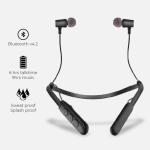 Kabeer Enterprises Black B11 Neckband Wirless Headset Ke04 Bluetooth Headset