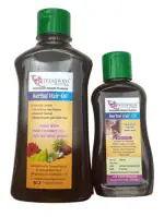 Tejaswini natura Herbal hair oil with 10+ ingredients combo 100 ml + 250 ml