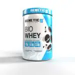 Genetic Nutrition Bio Whey Protein Powder,Cookies and Cream, 500 gram (1.1lbs)