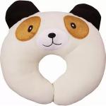 My New Born Foam Cartoon shape Baby Pillow Pack of 2 (Pink, Beige)