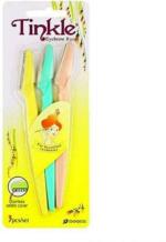 OPTRA-Shenky Eyebrow Razor Kit Face And Hair Shaper Knife Shaver Trimmer Shaving Grooming Remover (Set Of 3)