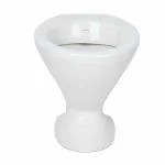 PARRYWARE ELITE Range Two Piece Floor Mount Western Commode (White) | 525x380x400 mm, Standard Star Seat CoverWestern Toilet/Water Closet(EWC) For Bathroom | C02974A