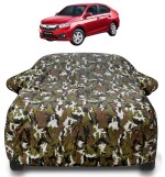 Auto Hub Honda Amaze (Model : 2018-Till Date) Car Cover with Mirror Pocket and Soft Cotton Lining,Waterproof Honda Amaze (Model : 2018-Till Date) Car Body Cover, Army Print