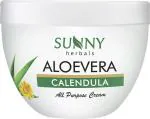 Sunny Herbals Aloevera Calendula All Purpose Cream - 125 g