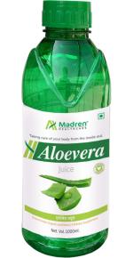 Madren Healthcare Aloe Vera Juice For Skin And Hair, 1 L