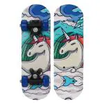 Strauss Multicolor Polypropylene Kids Skateboard 17 x 5 inch