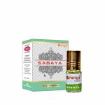 ORANGE FRAGANCIA SABAYA Original Pure Super Long-Lasting Attar 100% Alcohol Free Luxury Bottle Best for Men and Women Pack Of 1