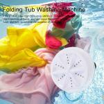 ECOBSY Turbine Washing Machine Portable Device Washer Machine Portable Turbine Washing Machine 1 kg Laundry Quantity Washing Machine and Dishwasher, Suitable for Travel,Business Trip,Home,Fruit Cleaning and Dish Washing