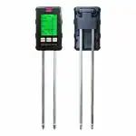 amiciSense 6in1 Soil Tester Ultimate Soil Health Meter with Dual 180mm Probes pH, Fertility, Temperature, Moisture, Humidity & Sunlight Analyzer for Garden, Lawn, Farm Indoor Plants