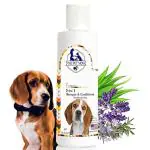 THE PET MOM Organic 5 in 1 Shampoo & Conditioner for Beagle Dog/Puppy | Help in Deep Cleans, Refreshing, Conditions, Anti Itching, Anti Fungal, Bad Odor | Dog Shampoo Conditioner for all Dog Breed - 200ml