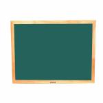 Roger & Moris Premium Wooden Framed Notice Board - Foam Cushioned Fabric for Home, Office, School and Kids (Green, Size : 4 feet x 3 feet)