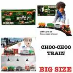 KTRS ENTERPRISE Choo Choo Classical Train Toy Set Emits Real Smoke with Light and Sound Track Set for Kids Train Set with Track