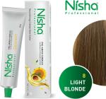 Nisha Professional Permanent Hair Colour Creme Black Hair color 1.0, 60gm 100% Gray Coverage Anti Aging Professional Salon Hair Colour