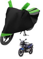 Auto Hub Bike Cover for Bajaj Pulsar 220F , Dustproof UV Protection water resistant Custom Fit Cover-(Black-Green )