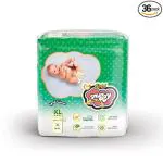 Snuggy Extra Large Baby Gold Diaper Pants (Pack Of 36)