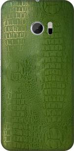 SRG INFOTECH Htc 10 Green Vinyl Mobile Skin