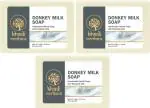 MeriBana Khadi Donkey Milk Soap Organic Handmade Anti Ageing Skin Lightener Soap (3 x 125 g)