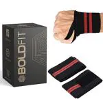 BOLDFIT Wrist Band for Men & Women, Wrist Supporter for Gym. Wrist Support
