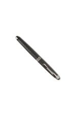 Hand Armour Silver Scales Glossy Black Metal Pen