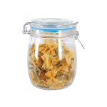 Soogo - Clip Lock Round Container Blue Set of 1 Pc 750 Ml