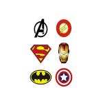 Simply Inked Superheroes Temporary Tattoo Bundle Designer Tattoo for All