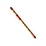 NEXTOMART Musical Flutes A Natural Base 7 Hole Bamboo Flute Bansuri with Flute Carry Bag Free (24 Inch)