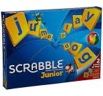 Mattel Junior Scrabble Crossword Game Board Games for Kids Age 5Y+