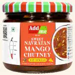 Add Me Homemade Navratan Sweet Mango Pickle with Dry Fruits 350g aam ka achar meetha chutney achar Without Oil