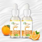 AATMAM AYURVEDA Vitamin C Face Serum For Glowing Skin With Niacinamide 30 ML (Pack Of 2)