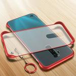 Realcase Red Silicone, Thermoplastic Polyurethane Shockproof Bumper Case For Oneplus 7T Pro