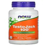 NOW Foods, TestoJack 100, 60 Veg Capsules