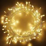 Desidiya Led Rice Light For Decoration Strip And Series Light For Indoor Outdoor Decoration 12Meter (Warm White)
