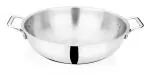 Bhalaria Triply Stainless Steel Induction Kadai 5.5 L