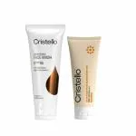 Cristello Radiant Glow Duo Brightening Facewash & Skin Radiance Sunscreen Gel for Oily Skin Combo Pack 2 (Facewash+Sunscream)