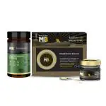 MuscleBlaze Koshaveda Ashwagandha 500mg, 60 Tablets with Shilajit Pro, 20 g Shilajit Resin | for Immunity, Strength, Stamina & Endurance