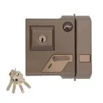 Godrej Locks EXS+ Altrix 2C Deadbolt Door Lock (Milano Bronze)
