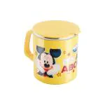 Joyo Disney Mickey Stainless Steel Mocha Mug With Lid Yellow
