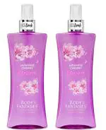 Body Fantasies Signature Fragrance Body Mist For Girls And Women Japanese Cherry Blossom, 236 Ml (Pack Of 2)