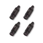 MX 9 Pin Din Male Connector (pack of 4)