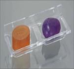 JATIN JI ENTERRPRISES Double SOAP Dish Flat Square Unbreakable ABS Wall Mounted Sabun Dani