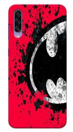 MobiEra Samsung Galaxy A50 Red Bat Design Plastic Hard Case Cover