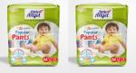Little Angel Popular Pant Diapers (7-12 kg) - 148 Pieces, M (Pack Of 2)