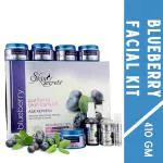 Skin Secrets Blueberry Facial Kit With Blueberry Extract, 410 G (Pack Of 8)