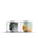 Lass Naturals Papaya And Walnut Face And Body Scrub 100 g