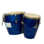 SKYLARK INTERNATIONAL Bongo Drum with Professional Sound (Blue) Good Quality